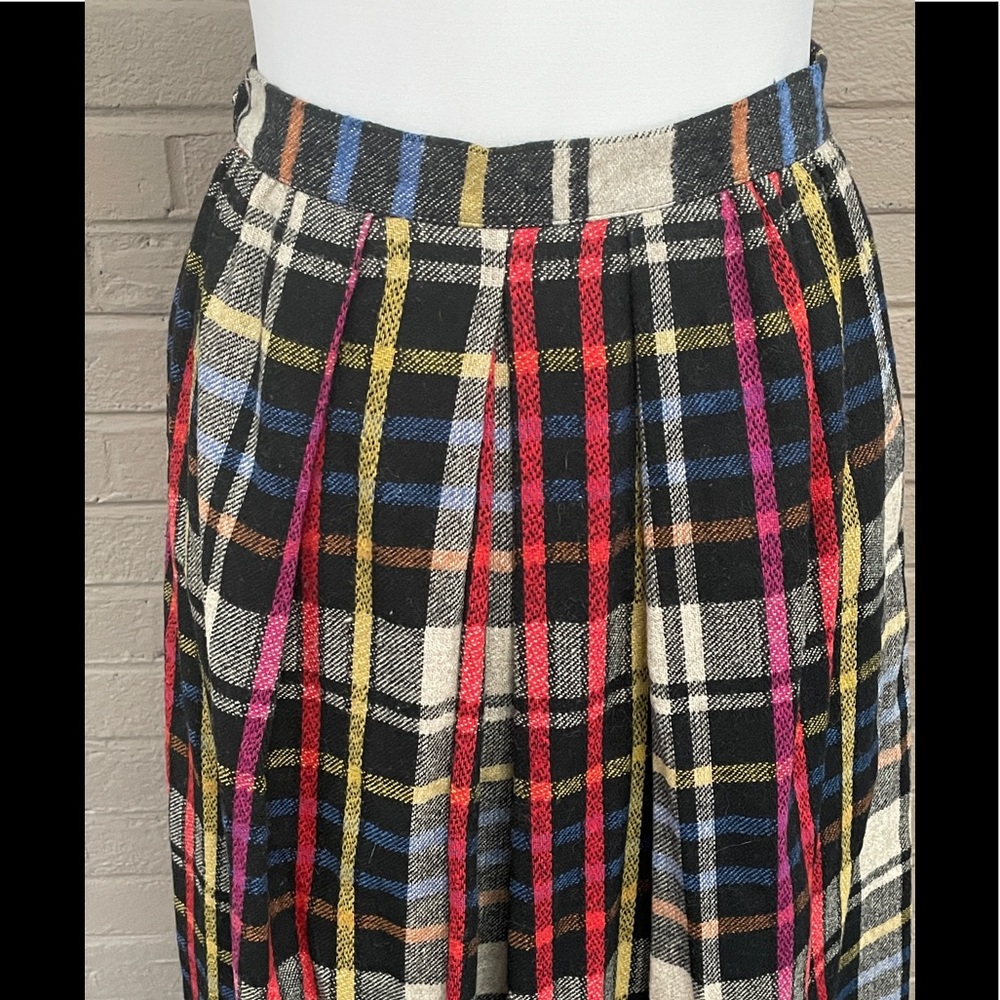 Diane Von Furstenberg Vintage plaid skirt - Picture 8 of 10
